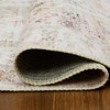 Non-Slip Machine Washable 2x3 Vintage Print Area Rug, Distressed Low Pile Entryway Doormat for Kitchen Bathroom Bedroom, Taupe - 4 of 4