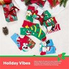 Joyfy Christmas Socks, Funny 12 Pairs Christmas Socks Unisex Warm Thermal Novelty Gift Socks for Family Christmas, Holiday or Birthday Gift - 4 of 4