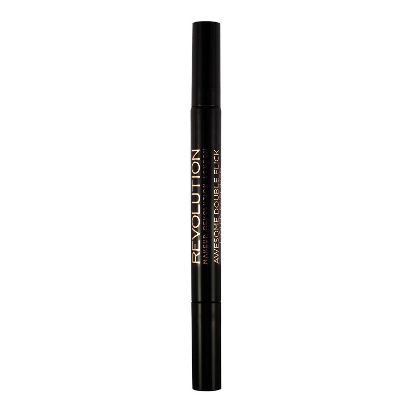 Makeup Revolution Thick and Thin Dual Liquid Eyeliner - Black - 0.60 fl oz, 3 of 5