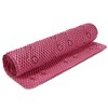 Home Mart Goods Pink Non-Slip Foam Bathtub Shower Mat With Suction Cups - 3 of 3