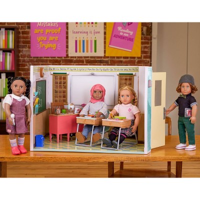 Our Generation 2024 Awesome Academy School Room for 18 in Dolls Brand New in Box