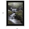 HomeRoots Ricketts Waterfall Black Framed Print Wall Art - 3 of 4