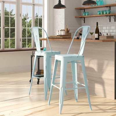 30 Metal Counter Stool With Vertical, Dovercliff 24 Bar Stool