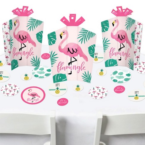 Big Dot Of Happiness Pink Flamingo - Party Like A Pineapple - Tropical Summer  Party Decor And Confetti - Terrific Table Centerpiece Kit - Set Of 30 :  Target