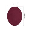 Unique Bargains Oval Elbow Knee Iron-on Repair Patches for Clothing 4 Pcs - 2 of 4