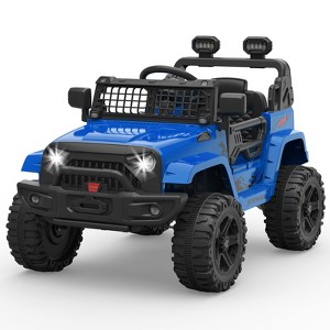 12V Electric Ride Car for Kids with Remote Control,Music Player, Spring Suspension - 1 of 4