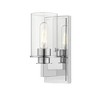 Z-Lite Savannah 1 - Light Wall Light in  Chrome - image 3 of 3