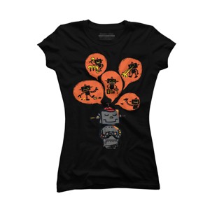 Junior's Design By Humans When I grow up By radiomode T-Shirt - 1 of 2