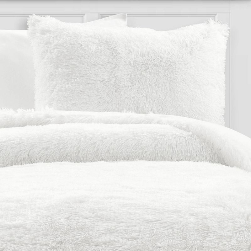 Emma Faux Fur Comforter Set - Lush Décor, 4 of 11