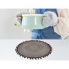 REGALWOVEN Polyester Heat Resistant Wipeable Placemats 15 x 15 Inch 6 Pcs - 4 of 4