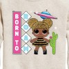 Boys' - LOL Surprise! - Queen Bee Born To Roam Graphic Long Sleeve Fleece Sweatshirt - 2 of 4