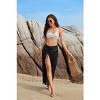 AI'MAGE Women's Sarong Swimsuit Cover Up Sheer Mesh Beach Coverup Skirt Long Bikini Wrap for Swimwear S-XXL - 2 of 3