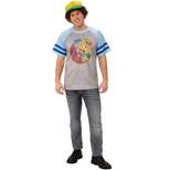 Stranger Things Dustin Arcade Cats Shirt Adult Costume, Standard