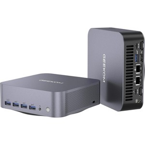 GEEKOM GT1 Mega AI Mini PC,14th Gen Intel Core Ultra U5-125H 32GB DDR5 1TB PCIe Gen4 SSD Windows 11 Pro Dual 2.5G LAN/WiFi - 1 of 4