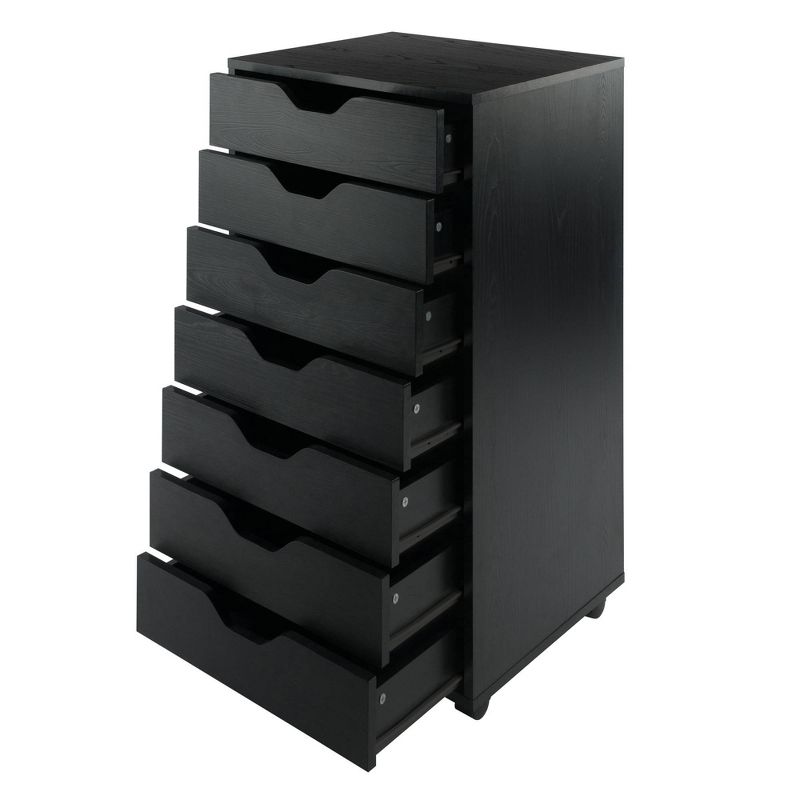 Halifax 7 Drawer Cabinet with Casters - Winsome, 3 of 11