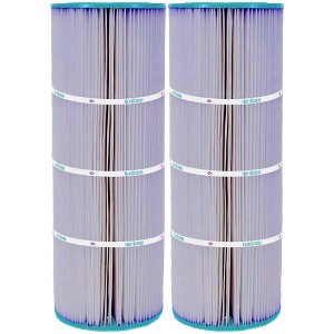 Hurricane Filters 2 Pack HF7656-01P Platinum Purple Pool Filter Cartridge Replacement for PA50, Unicel C-7656, Filbur FC-1240, Hayward Star-Clear - 1 of 4
