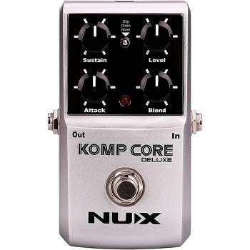 NUX Komp Core Deluxe Compressor Effects Pedal Silver