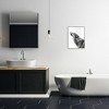 Stupell Industries Wolf in Bathroom Splash, 20" x 16" - 2 of 4