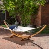 Gulches Hammocks: Vibrant Modern Hammock with Curved Base for Outdoor Relaxation - 4 of 4