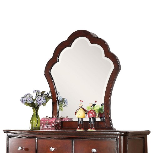 Cecilie Kids Dresser Mirror Cherry Acme Target