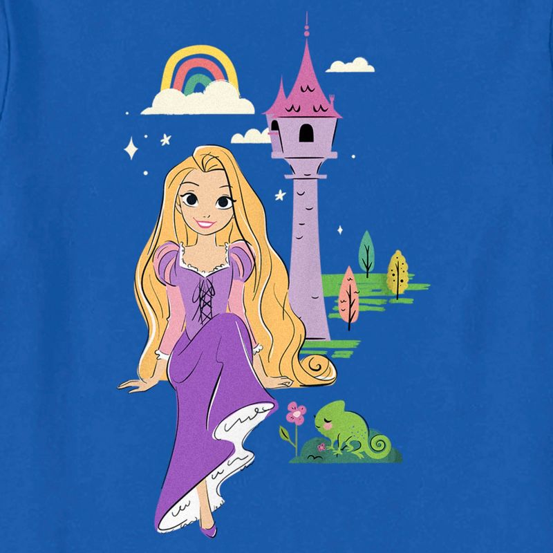 Toddler's Disney Rapunzel and Pascal Tower T-Shirt, 2 of 4