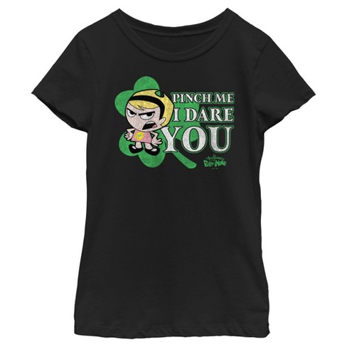 Girl's The Grim Adventures of Billy & Mandy Pinch Me I Dare You T-Shirt - image 1 of 4