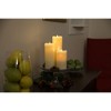 Pacific Accents 3x9 Ivory Melted Top 3D Virtual Elegant Flame Simplistic Candle - 2 of 2