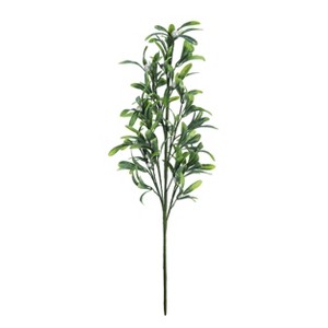 Transpac Artificial 26 in. Green Christmas Pearl Spray - 1 of 2