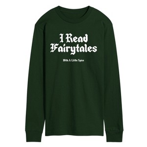 Men's - Instant Message - Read Spice Fairytales Long Sleeve Graphic T-Shirt - 1 of 3