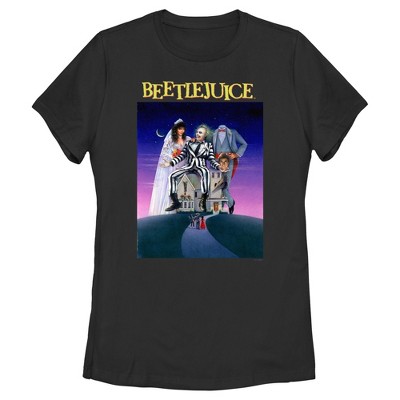 Women's Beetlejuice Classic Poster T-shirt : Target