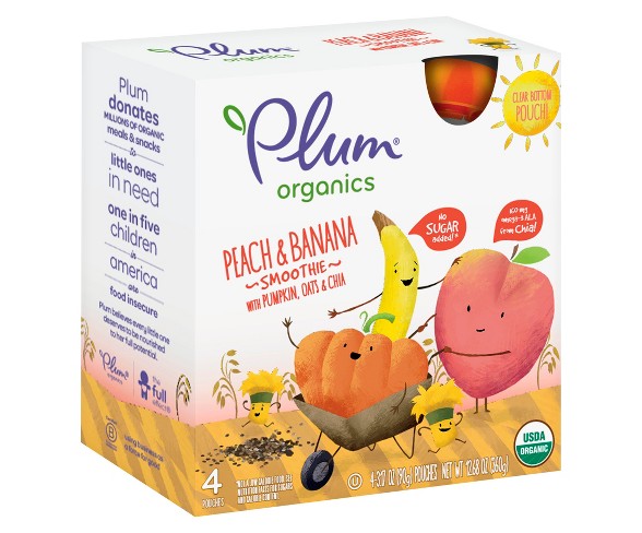 Plum Organics Berries Fruit - 12.68oz
