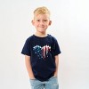 The Juniper Shop Patriotic Plane Heart Youth Short Sleeve Tee - 3 of 4
