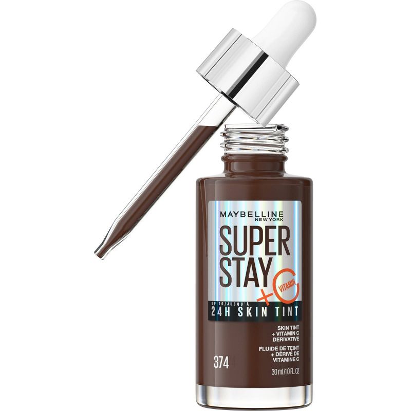 Maybelline Super Stay 24HR Skin Tint Foundation with Vitamin C - 1 fl oz, 1 of 19
