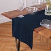 Solino Home Linen Striped Table Runner | Pinstripe - 4 of 4