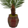 HomeStock  5 ft. Artificial Palm Tree in Planter for Indoor/Outdoor - 3 of 4