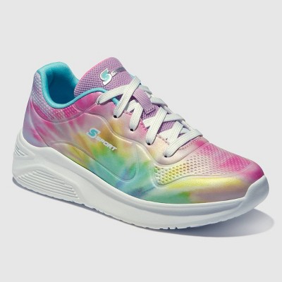 S Sport By Skechers Girls' Ilara Tie-Dye Performance Sneakers - 13