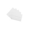 JAM Paper A6 Strathmore Invitation Envelopes 4.75 x 6.5 Bright White Linen 3137 - 3 of 4