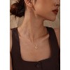 Layered Gold Necklaces for Women, Dainty 14K Gold Plated Non-Tarnish Stacking Set - 3 of 4