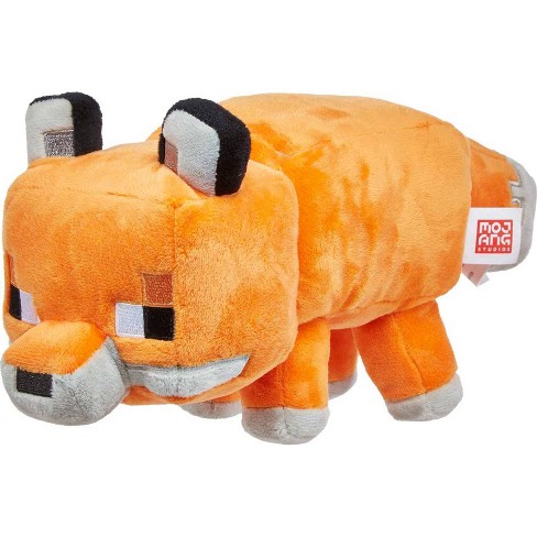 Minecraft - peluche happy explorer - fox - 14cm