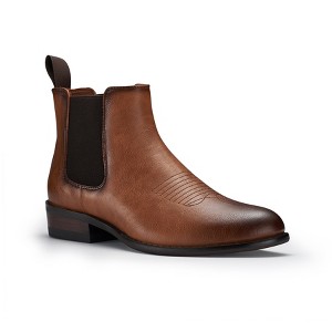 Ferro Aldo Mens Arlo MFA806100 High-Top Western Chelsea Boots with Embroidery - 1 of 4