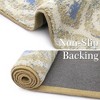 Modern Geometric Plush Rug Fuzzy Rug Medium Pile Rug Abstract Rugs - 4 of 4