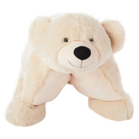 Oversized Polar Bear Plush Throw Pillow Ivory Mina Victory Target