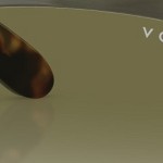 brown / clear gradient dark green