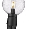 Z-Lite Laurent 1 - Light Post Light in  Black - 4 of 4