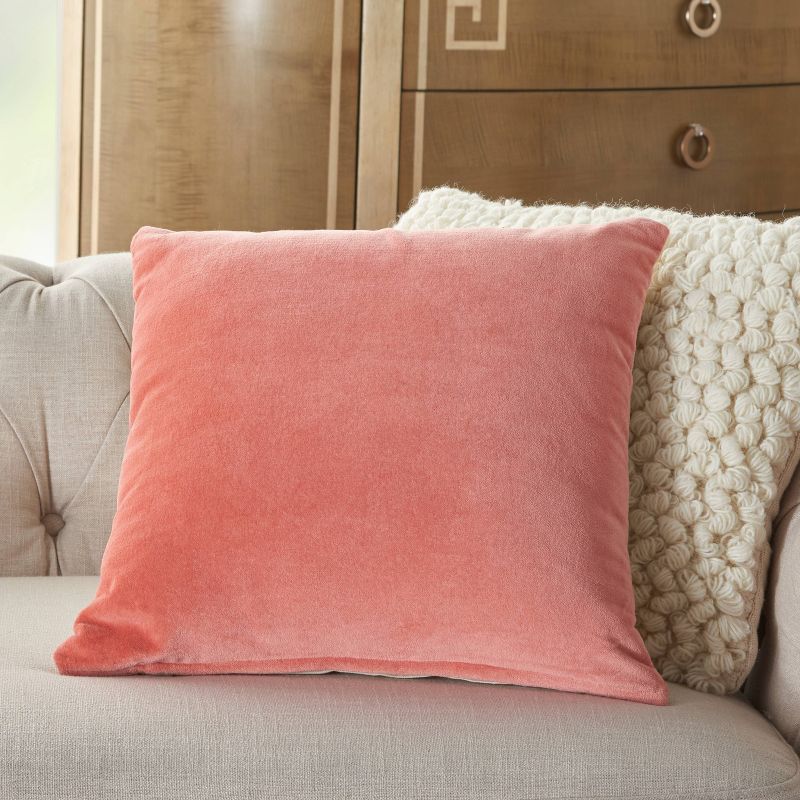 Solid Velvet Throw Pillow - Mina Victory, 4 of 10