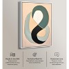 Art Remedy Earthworm in the glass bowl Contemporary Shapes Abstract Wall Art Framed - 3 of 4