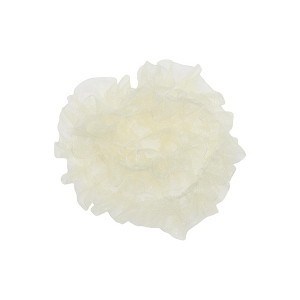 Unique Bargains Ribbon Delicate Sheer Chiffon with Lace & Crinkle Polyester 35.83"x0.59" 1 Pc - 1 of 3