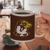 Quincy University Primary Logo Ceramic Coffee Mug Novelty Gift Mugs for Coffee Tea and Hot Drinks 11oz White - 4 of 4