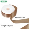 Unique Bargains Durable Satin Smooth Colorfast Fabric Ribbons 50 Yards 1.5 Inch 1 Pc - 3 of 4
