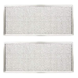 Nispira Replacement Microwave Range Hood Grease Filter Compatible with Whirlpool W10208631A, 12-7/8" x 5-3/4" x 1/16". 2 Filters - 1 of 1